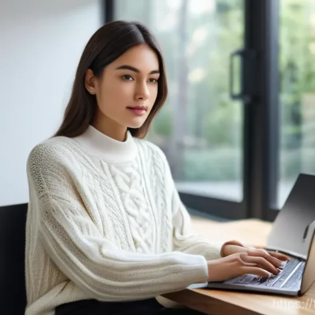 직업상담사와 직업병 예방 상담 - **Prompt: "A young professional woman, in her late 20s, with a thoughtful expression, seated at a sl...